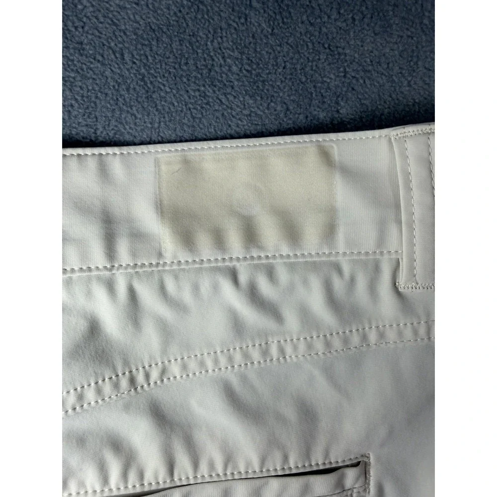 Peter Millar Bingham Performance Pants Beige Golf Casual Stretch Wicking 44x30